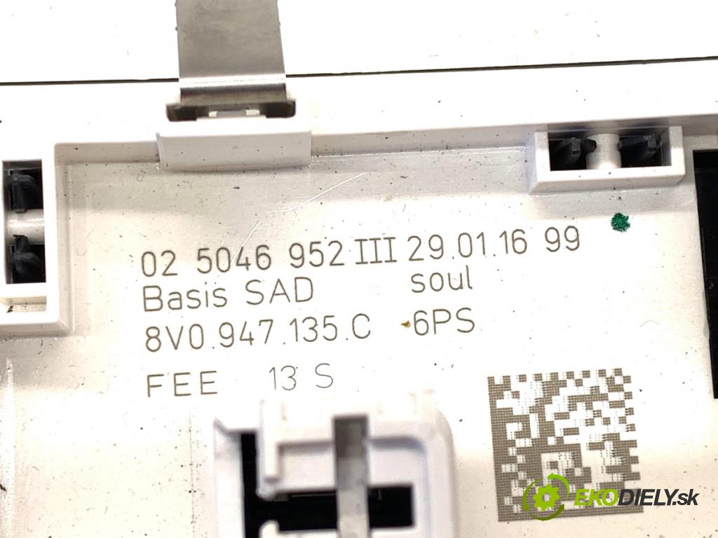 AUDI A3 8V sedan 2016 140 kW 2.0 TFSI quattro 1984 Svetlo stropné 8V0947135C