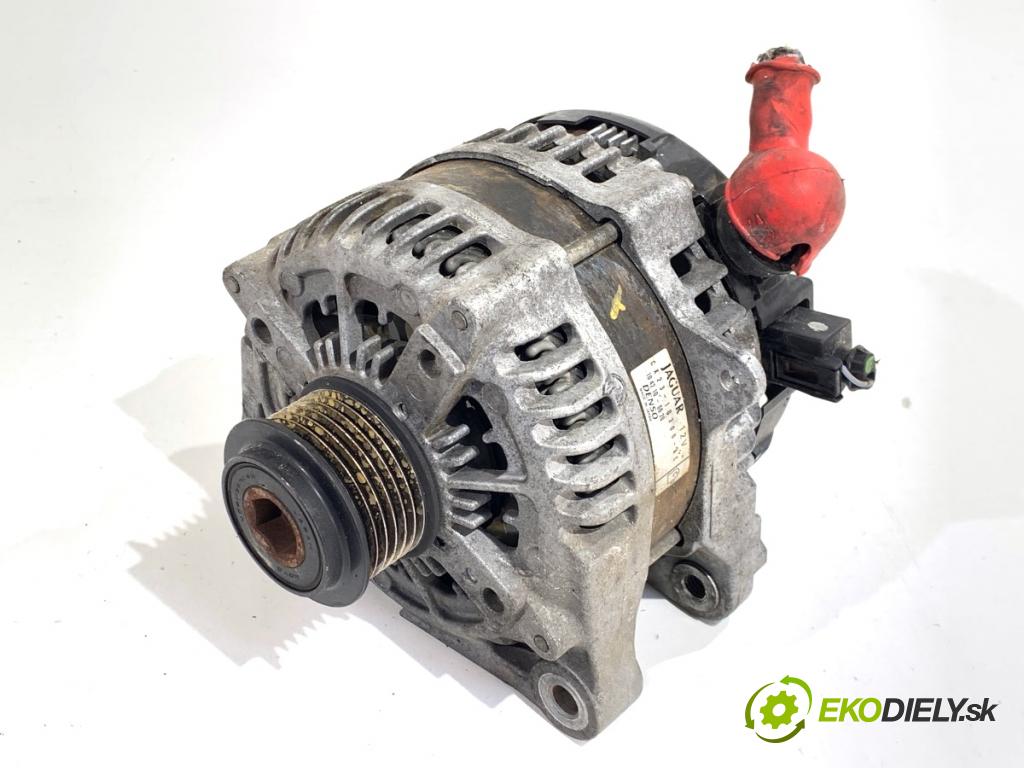 JAGUAR XF I sedan 2014 177 kW 2.0 1999 Alternátor CX23-10300-AC (Alternátor)