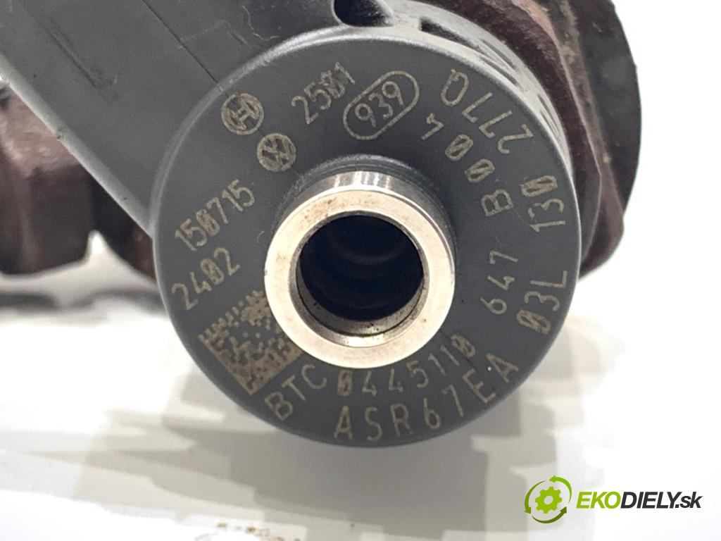 VW CRAFTER 30 50 Platforma / podwozie 2015 80 kW 2.0 TDI 1968 Vstrekovacie ventily 03L130277Q 0445110647