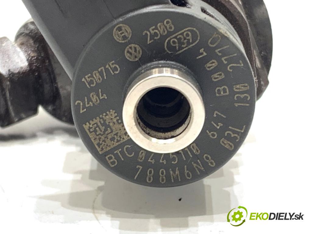 VW CRAFTER 30 50 Platforma / podwozie 2015 80 kW 2.0 TDI 1968 Vstrekovacie ventily 03L130277Q 0445110647