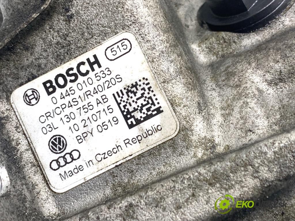 VW CRAFTER 30 50 Platforma / podwozie 2015 80 kW 2.0 TDI 1968 Pumpa vysokého tlaku 0445010533