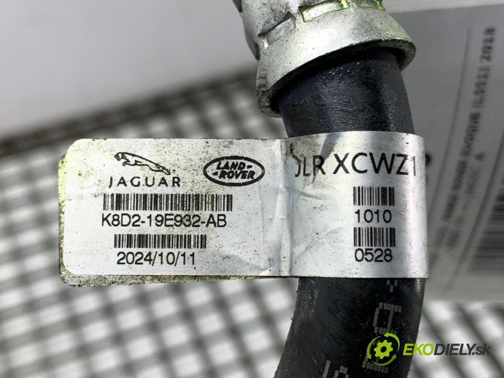 LAND ROVER RANGE ROVER EVOQUE SUV 2025 150 kW 2.0 D200 MHEV 4x4 1997 rúrka klimatizace K8D2-19E932-AB (Trubka klimatizace)