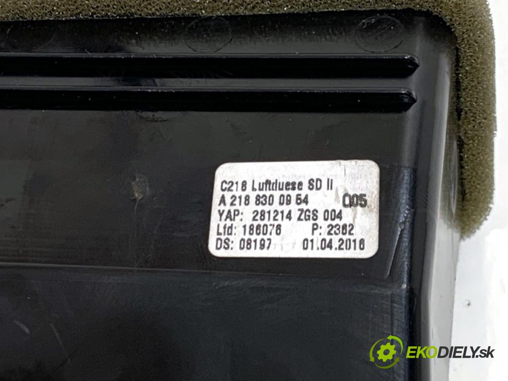 MERCEDES-BENZ W218 Kombi 2016 190 kW CLS 350 d 4-matic (218.994) 2987 mří topení levý přední část A2188300154