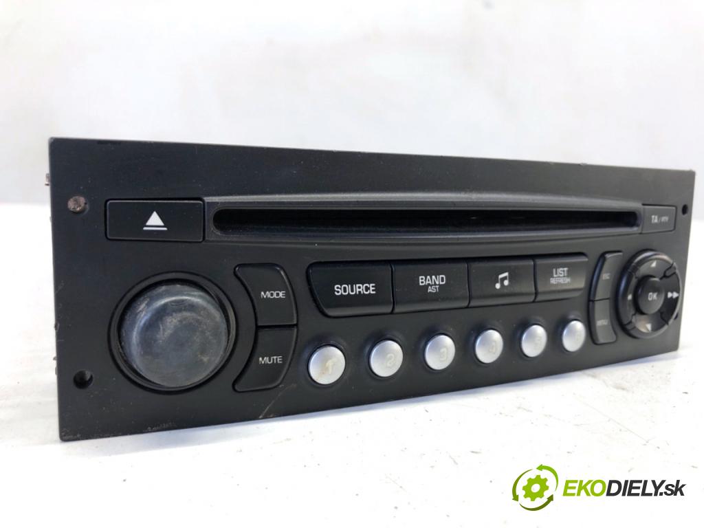 CITROEN C4 PICASSO I nadwozie wielkoprzestrzenne (MPV) 2010 100 kW 2.0 HDi 138 1997 RADIO 96660456XT (Audio zařízení)