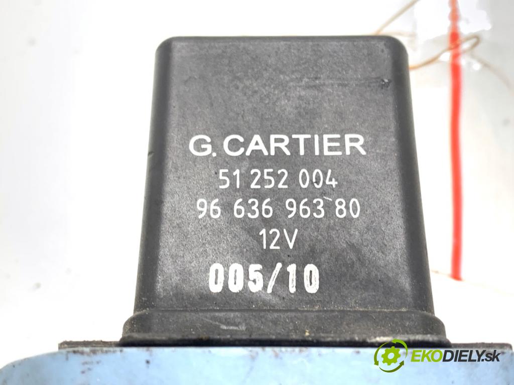 CITROEN C4 PICASSO I nadwozie wielkoprzestrzenne (MPV) 2010 100 kW 2.0 HDi 138 1997 relé sviečok žhavenia 9663696380 (Relé)