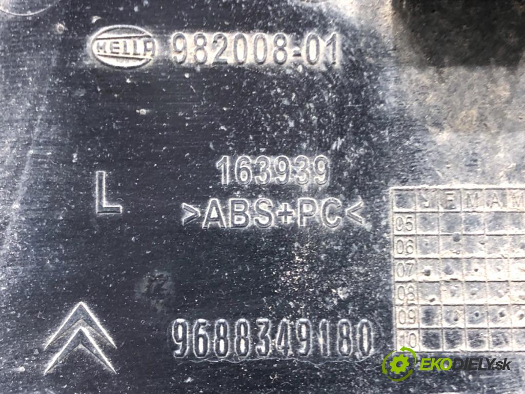 CITROEN C4 PICASSO I nadwozie wielkoprzestrzenne (MPV) 2010 100 kW 2.0 HDi 138 1997 světlo nárazníka levý zadní část 9688349180