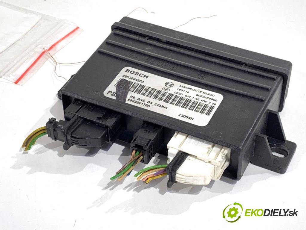 CITROEN C4 PICASSO I nadwozie wielkoprzestrzenne (MPV) 2010 100 kW 2.0 HDi 138 1997 Modul PDC 9663821780 (Riadiaca jednotka ostatné)