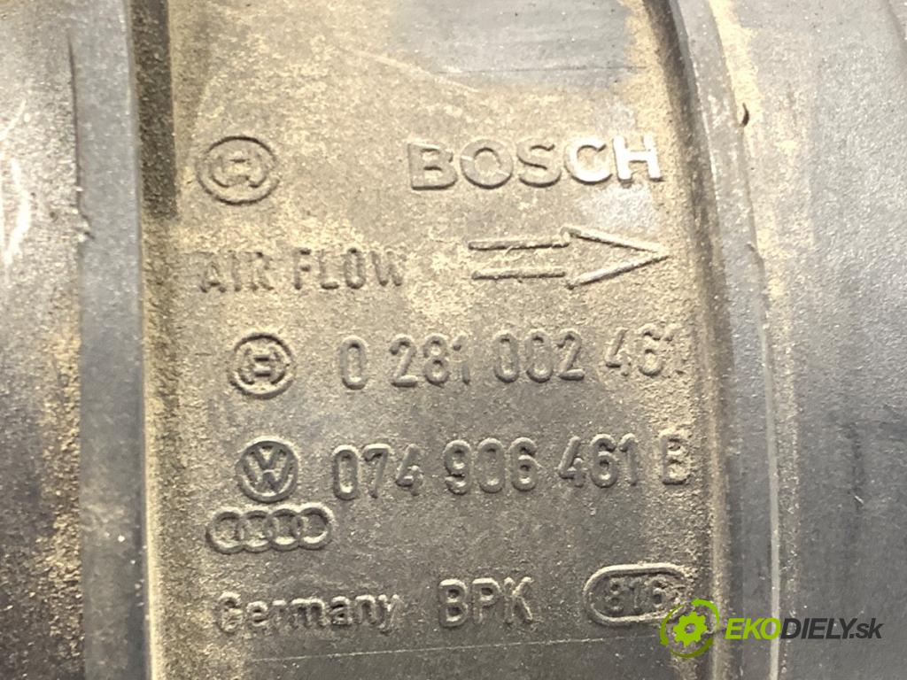 AUDI A4 B7 Kombi 2008 125 kW 2.0 TDI 1968 váha vzduchu 074906461B (Snímač hmotnosti vzduchu)