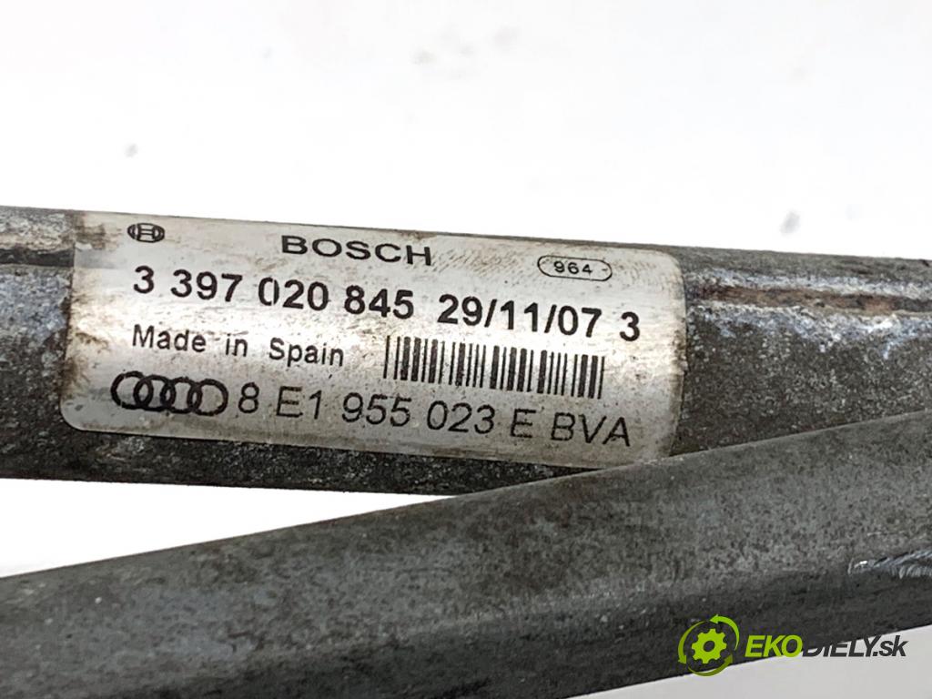 AUDI A4 B7 Kombi 2008 125 kW 2.0 TDI 1968 Mechanizmus stieračov predný 8E1955023E (Motorček stieračov predný)