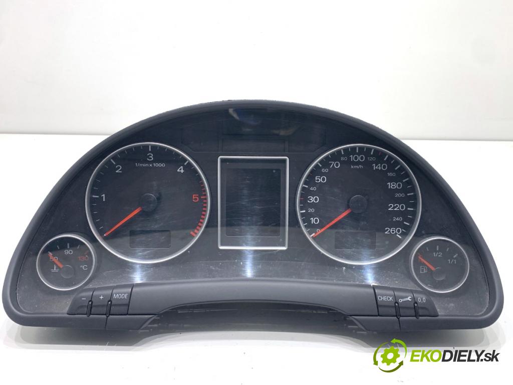 AUDI A4 B7 Kombi 2008 125 kW 2.0 TDI 1968 Prístrojovka 0263664226 (Prístrojová doska)