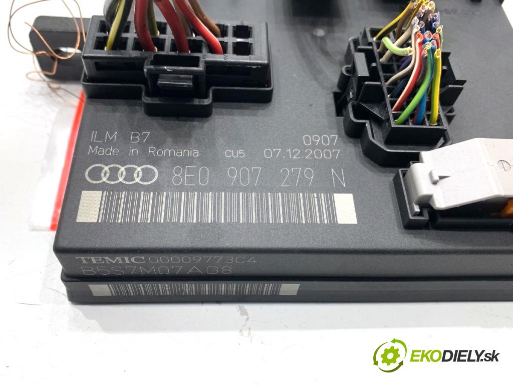 AUDI A4 B7 Kombi 2008 125 kW 2.0 TDI 1968 modul světel 8E0907279N (Řídící jednotka ostatní)