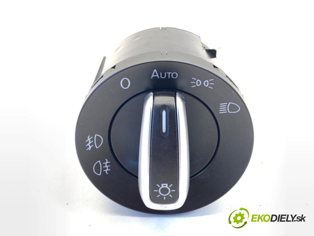 VW PASSAT B7 Kombi 2012 100 kW 2.0 TDI 1968 Spínač svetiel 3C8941431A