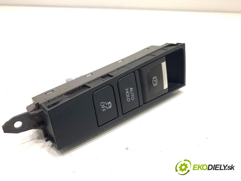 VW PASSAT B7 Kombi 2012 100 kW 2.0 TDI 1968 Spínač brzdy ručnej brzdy 3AB927137 (Prepínacie páčky pod volantom)