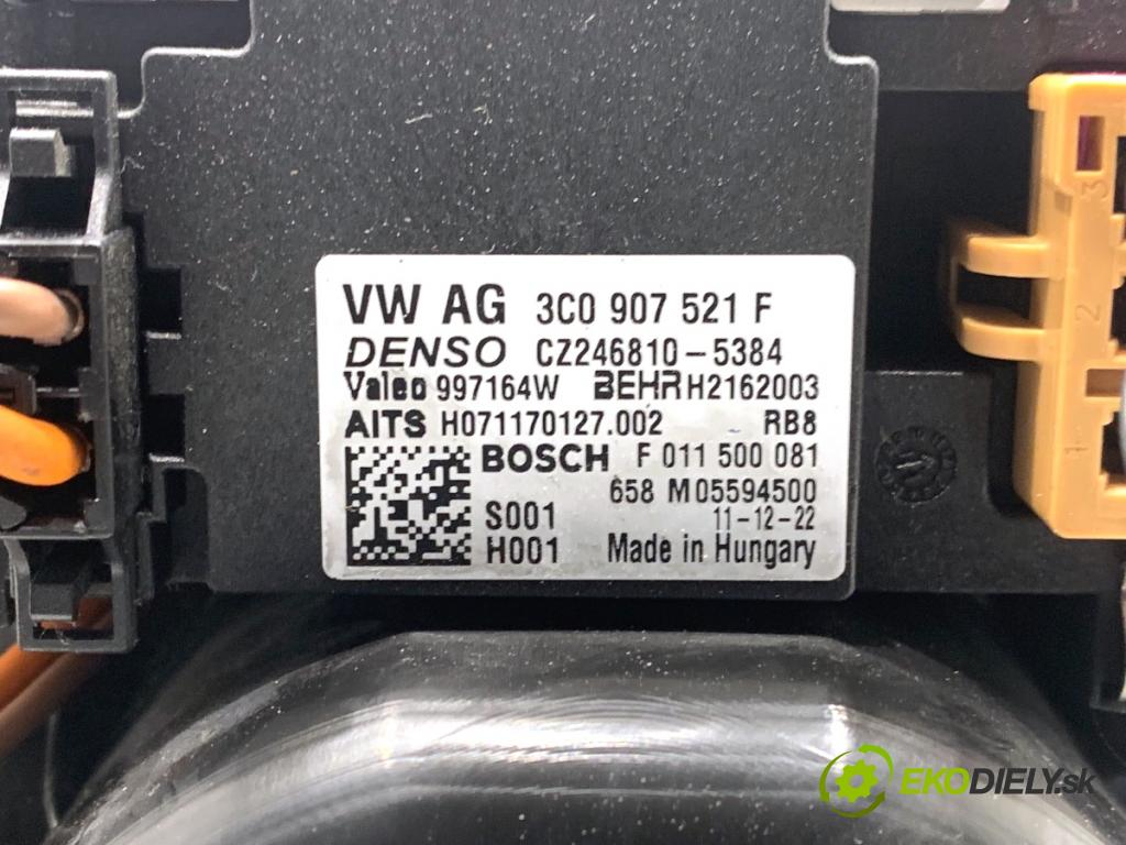 VW PASSAT B7 Kombi 2012 100 kW 2.0 TDI 1968 ventilátor kúrenia 3C0907521F