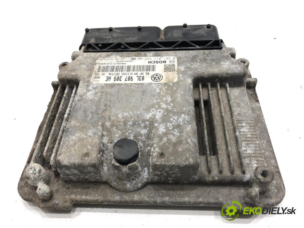 VW PASSAT B7 Kombi 2012 100 kW 2.0 TDI 1968 riadiaca jednotka Motor 03L907309AE (Riadiaca jednotka)