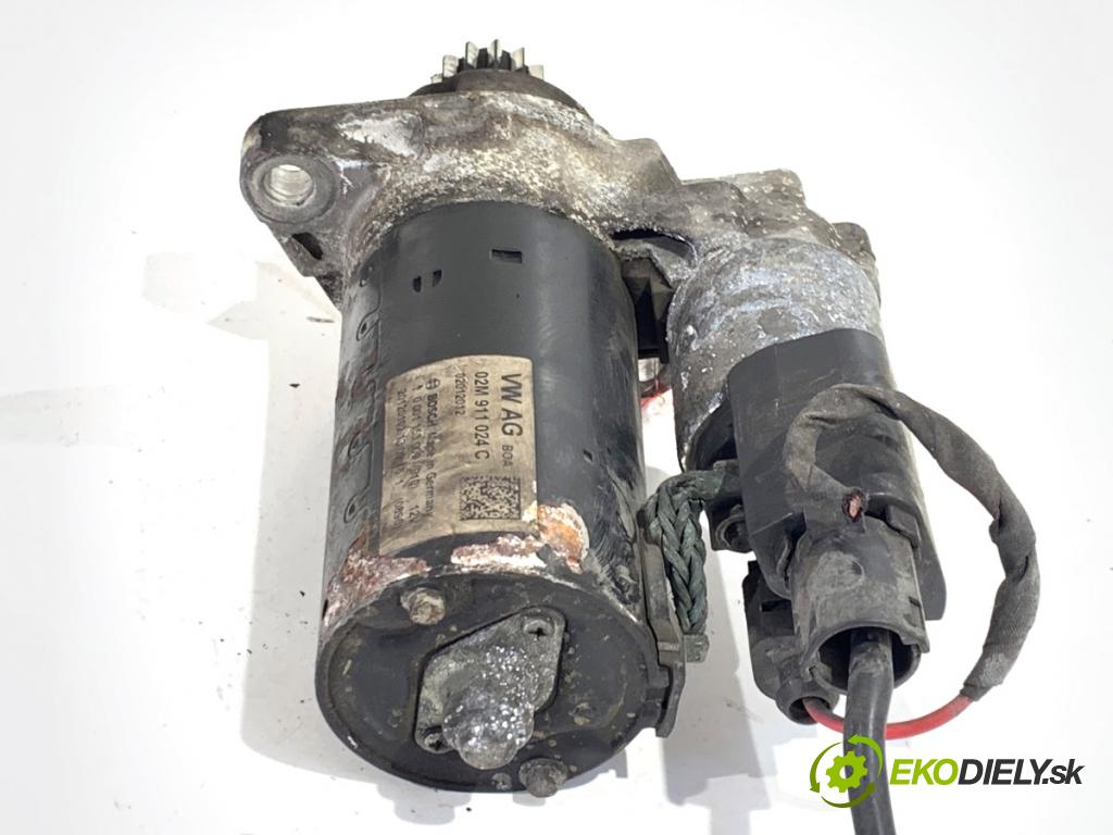 VW PASSAT B7 Kombi 2012 100 kW 2.0 TDI 1968 startér 02M911024C (Startér)