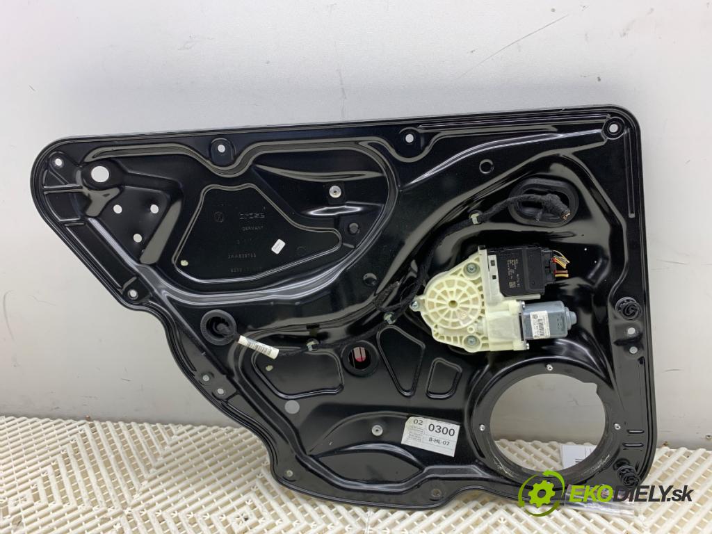 VW PASSAT B7 Kombi 2012 100 kW 2.0 TDI 1968 mechanismus okna levý zadní část 3AA839755