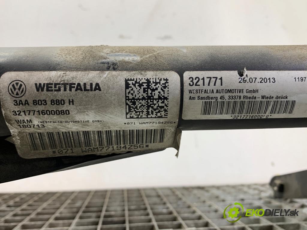 VW PASSAT B7 Kombi 2012 100 kW 2.0 TDI 1968 Hák tažné zařízení  (Tažné zařízení)