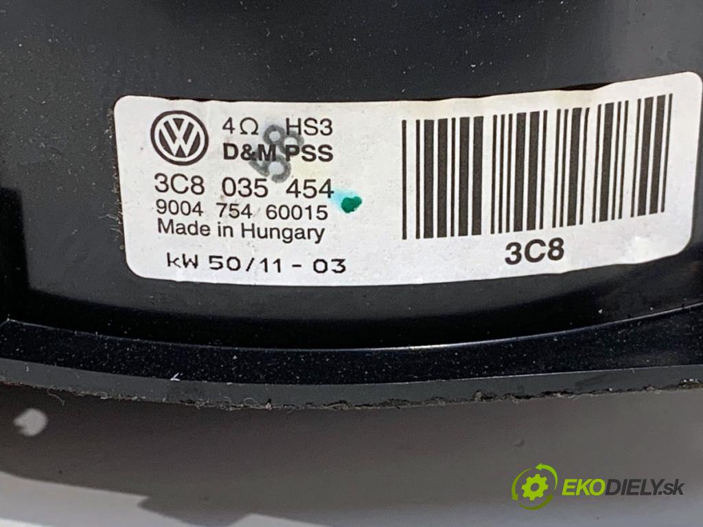 VW PASSAT B7 Kombi 2012 100 kW 2.0 TDI 1968 reproduktor Dvere predný ľavy 3C8035454