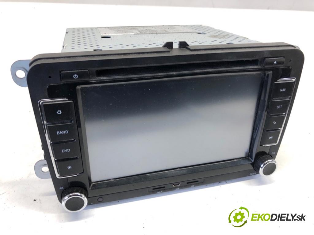 VW GOLF V liftback 2003 103 kW 2.0 TDI 1968 RADIO mavigace  (Audio zařízení)