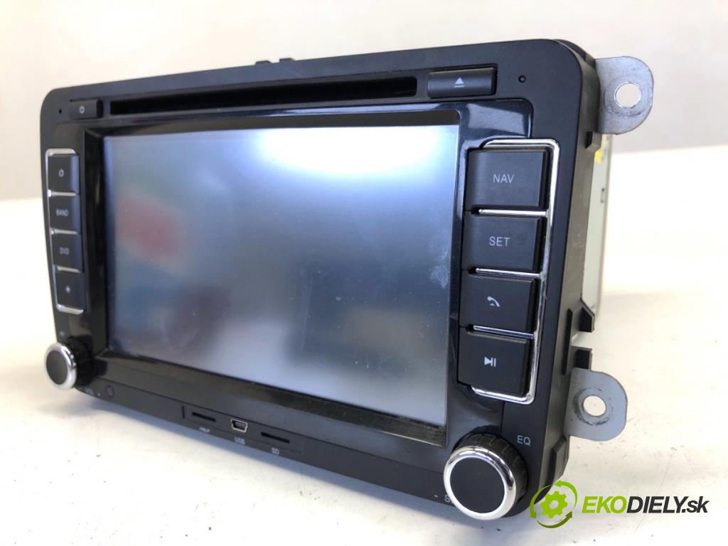 VW GOLF V liftback 2003 103 kW 2.0 TDI 1968 RADIO mavigace  (Audio zařízení)