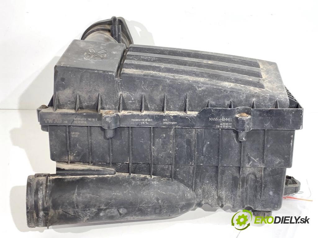 VW GOLF V liftback 2003 103 kW 2.0 TDI 1968 Obal filtra vzduchu 1K0129607S (Obal vzduchového filtra)