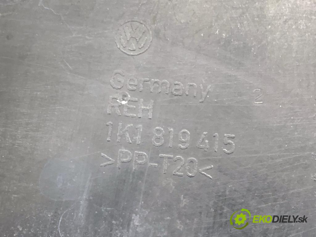 VW GOLF V liftback 2003 103 kW 2.0 TDI 1968 Torpédo, plast pod čelné okno 1K1819415 (Torpédo (plast pod čelným sklom))