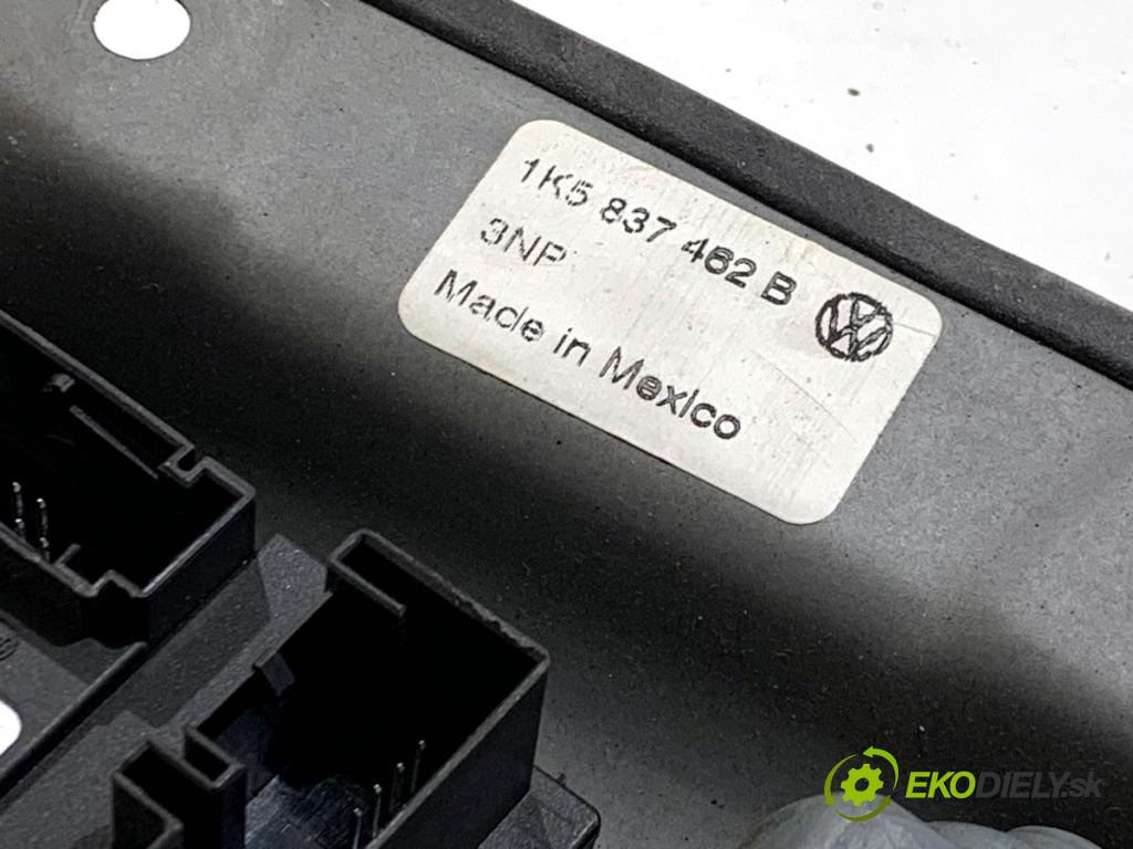 VW GOLF V liftback 2003 103 kW 2.0 TDI 1968 mechanismus okna pravý přední část 1K5837402P