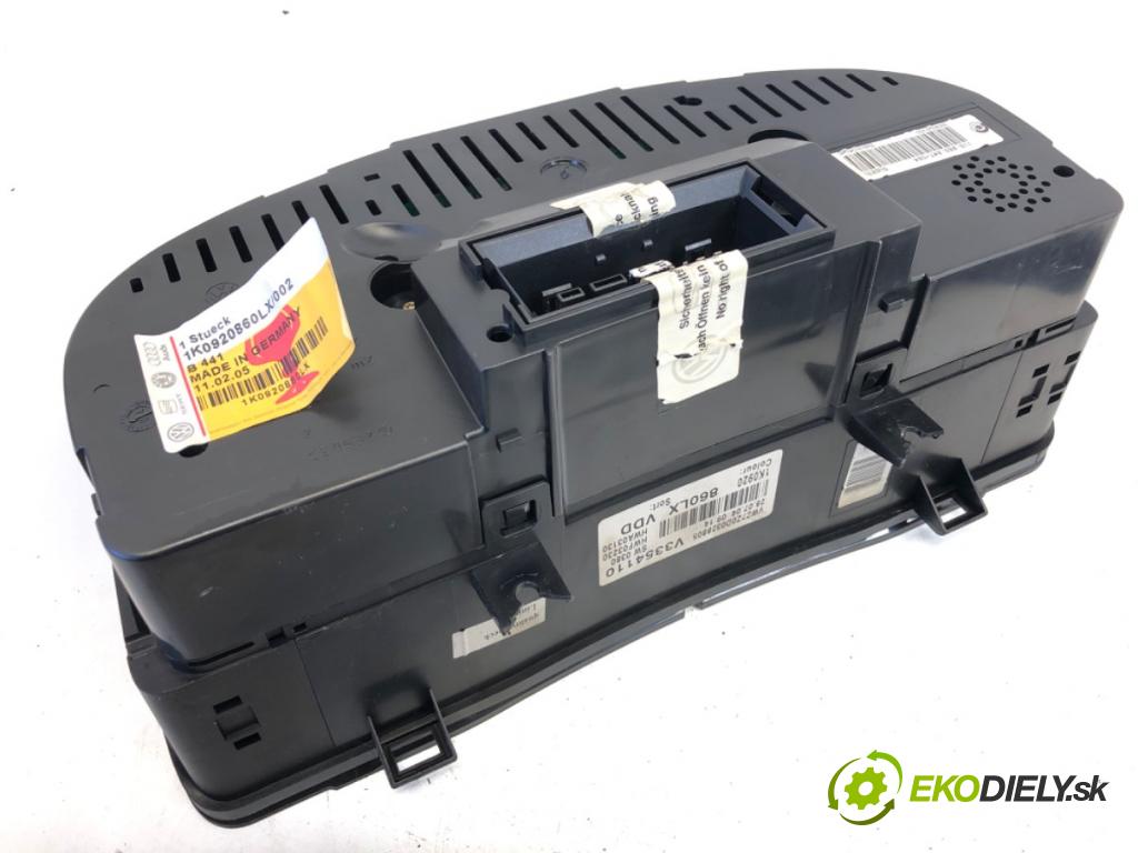 VW GOLF V liftback 2003 103 kW 2.0 TDI 1968 Prístrojovka 1K0920860LX (Prístrojová doska)