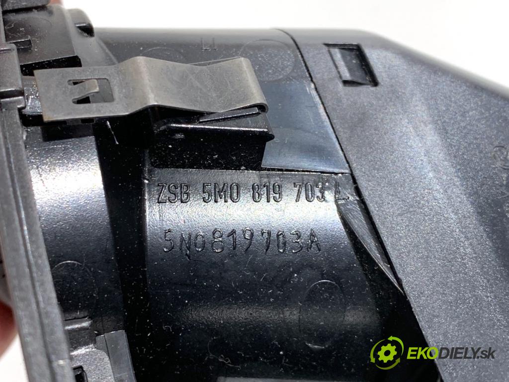VW TIGUAN SUV 2011 100 kW 2.0 TDI 4motion 1968 mří topení levý přední část 5M0819703L