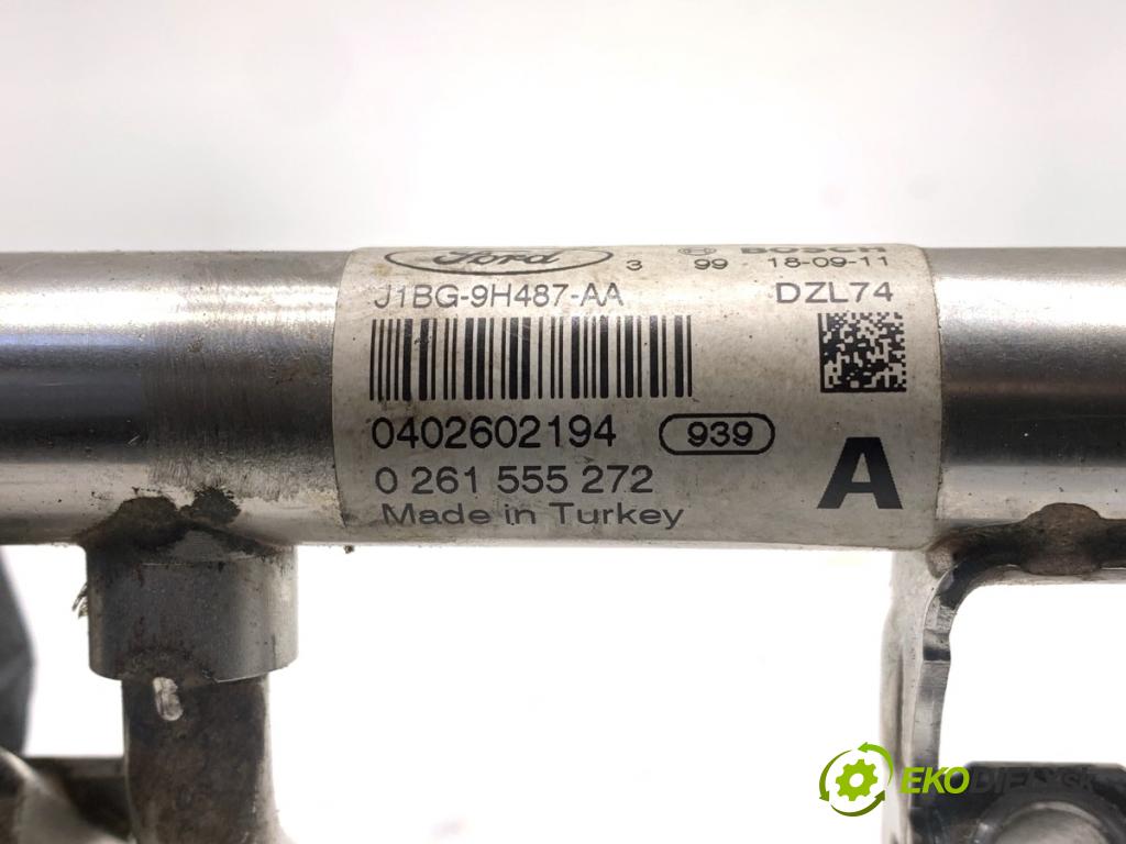 FORD TRANSIT COURIER Nadwozie pełne/minivan 2018 74 kW 1.0 EcoBoost 998 Lišta vstrekovacia J1BG-9H487-AA (Vstrekovacia lišta)