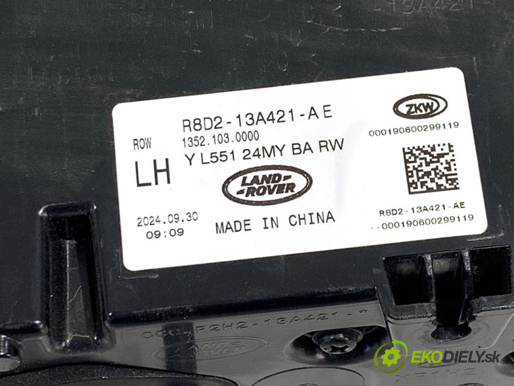LAND ROVER RANGE ROVER EVOQUE SUV 2025 150 kW 2.0 D200 MHEV 4x4 1997 Svetlo zad ľavá strana vnútorná R8D2-13A421-AE (Kľučka dverí ostatné)