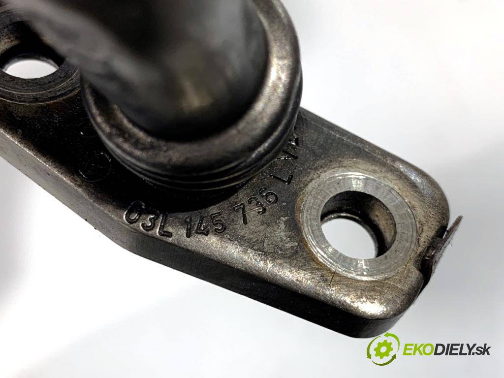 VW SHARAN nadwozie wielkoprzestrzenne (MPV) 2013 130 kW 2.0 TDI 1968 rúrka turba 03L145736L (Hadica turbodúchadla)