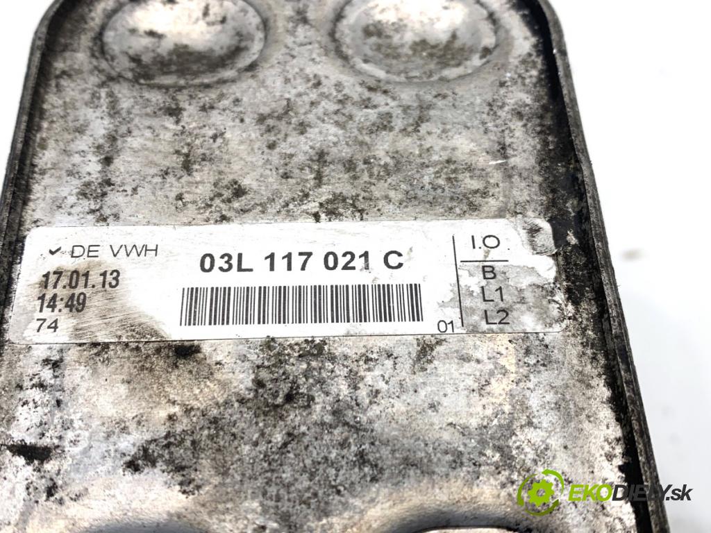 VW SHARAN nadwozie wielkoprzestrzenne (MPV) 2013 130 kW 2.0 TDI 1968 Obal filtra oleja CHLADIČ: 03L117021C