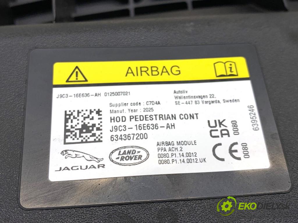 LAND ROVER RANGE ROVER EVOQUE SUV 2025 150 kW 2.0 D200 MHEV 4x4 1997 AirBag Pešo: J9C3-16E636-AH