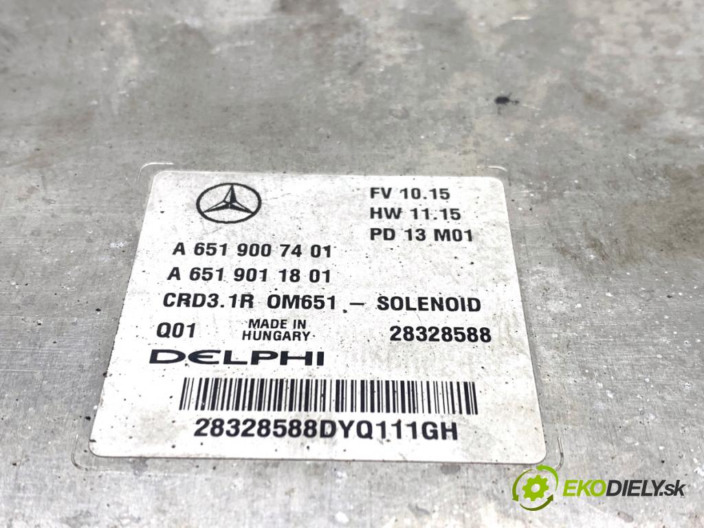 MERCEDES-BENZ X204 SUV 2012 125 kW 220 CDI (204.902) 2143 riadiaca jednotka Motor A6519007401 (Riadiaca jednotka)