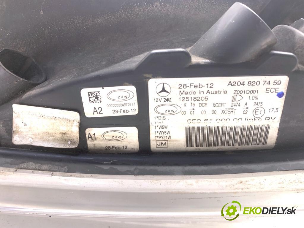 MERCEDES-BENZ X204 SUV 2012 125 kW 220 CDI (204.902) 2143 Svetlomet ľavy predný XENON A2048207459