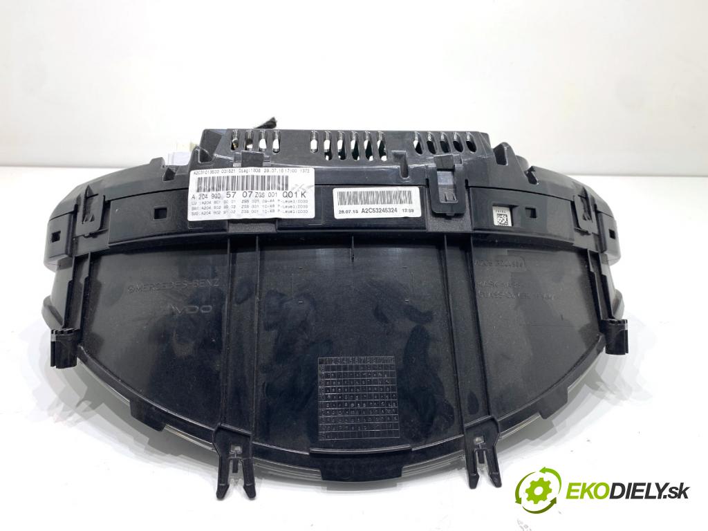 MERCEDES-BENZ X204 SUV 2012 125 kW 220 CDI (204.902) 2143 Prístrojovka A2049005707 (Prístrojová doska)