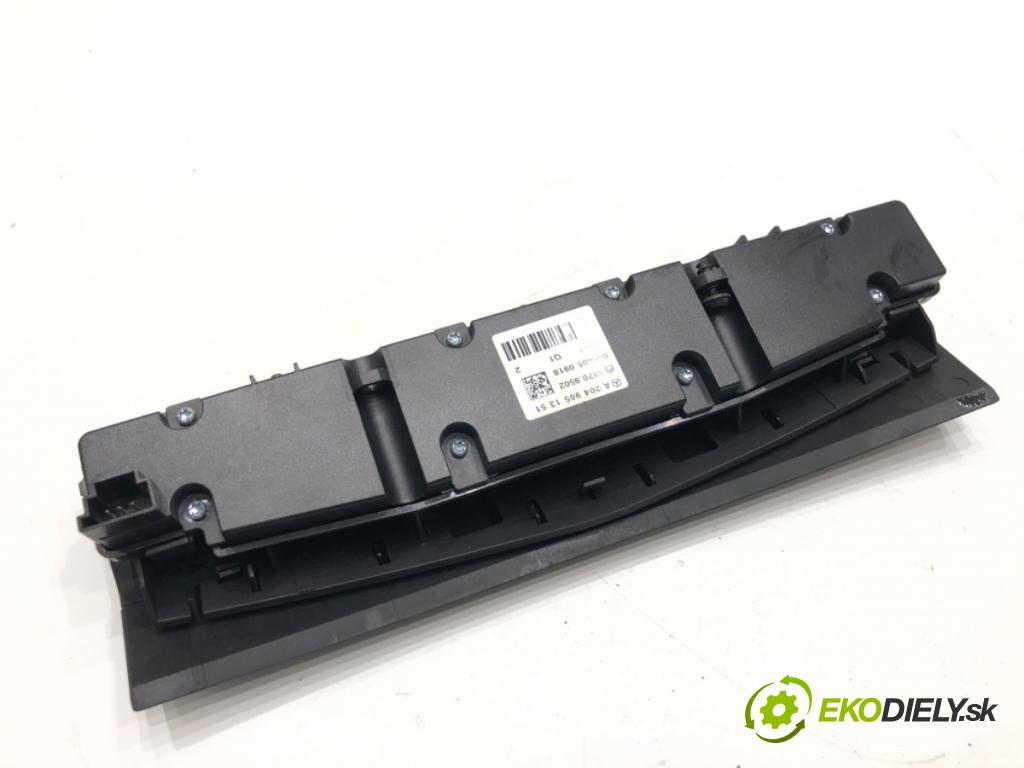 MERCEDES-BENZ X204 SUV 2012 125 kW 220 CDI (204.902) 2143 Panel přepínač A2049051351