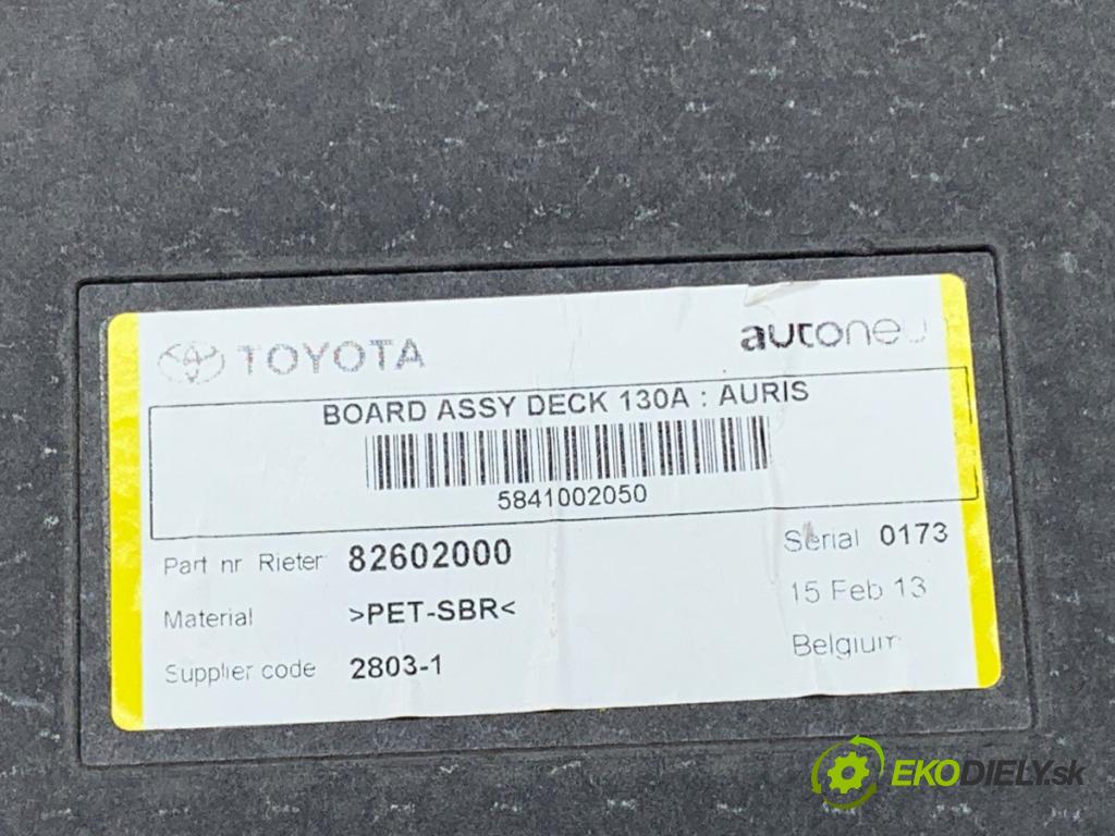 TOYOTA AURIS II liftback 2013 97 kW 1.6 (ZRE181_, ZRE185_) 1598 KRYTINA: kufra 58410-02050