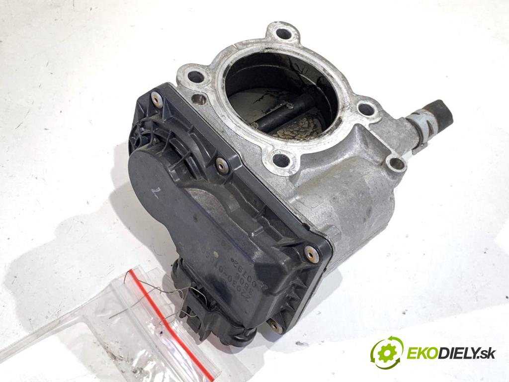 TOYOTA AURIS II liftback 2013 97 kW 1.6 (ZRE181_, ZRE185_) 1598 Škrtiaca klapka 22030-0T050 (Škrtiaca klapka)