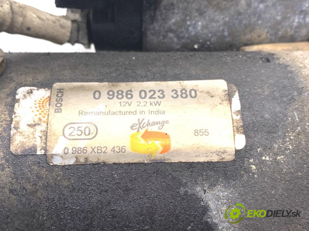 FORD MONDEO MK4 Kombi 2008 103 kW 2.0 TDCi 1997 Štartér 0986023380 (Štartér)