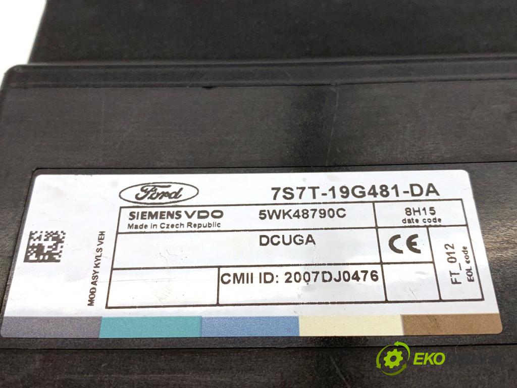 FORD MONDEO MK4 Kombi 2008 103 kW 2.0 TDCi 1997 Modul komfortu 7S7T-19G481-DA (Modul komfortu)