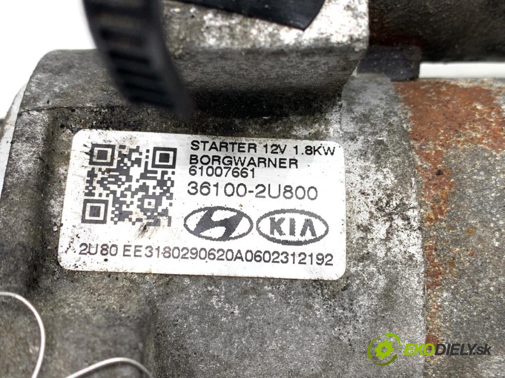 KIA CEED liftback 2020 85 kW 1.6 CRDi 115 1598 startér 36100-2U800 (Startér)