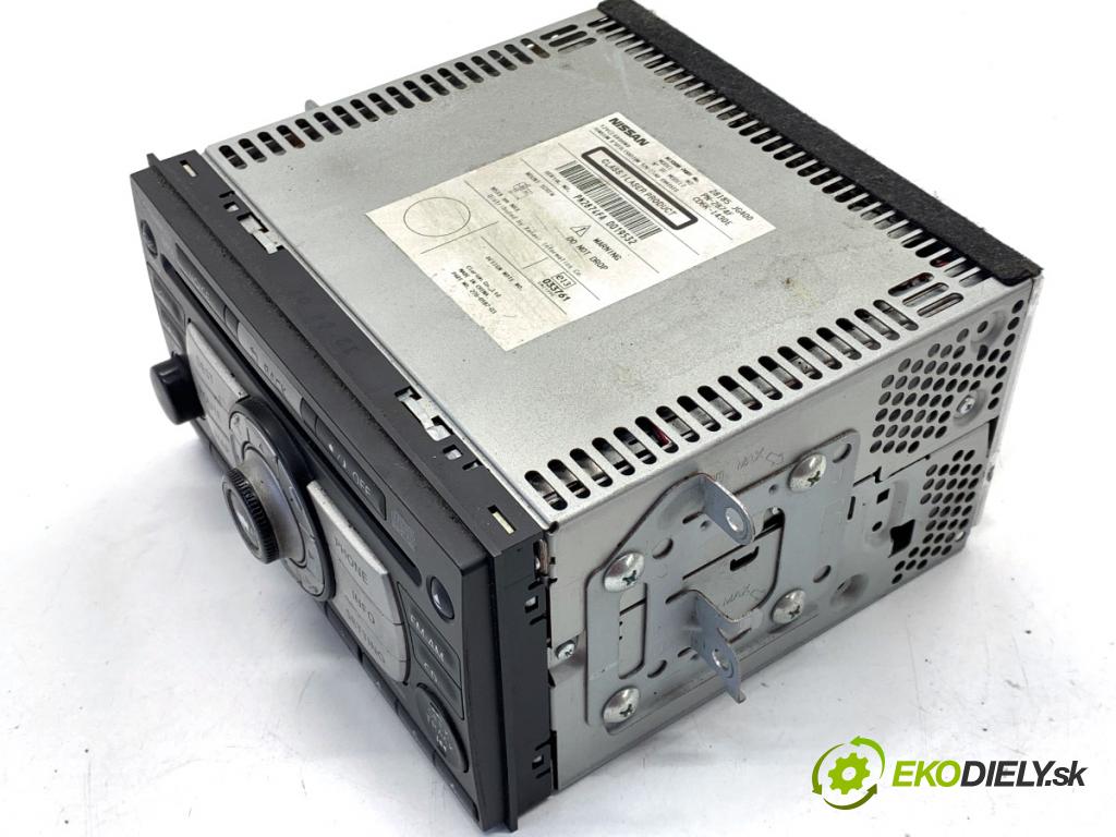 NISSAN QASHQAI J10 SUV 2007 110 kW 2.0 dCi 1995 RADIO 28185-JG400 (Audio zariadenie)