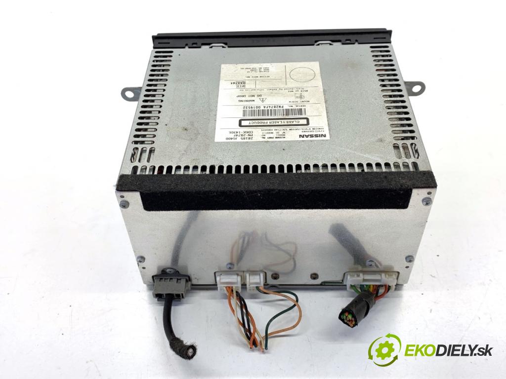 NISSAN QASHQAI J10 SUV 2007 110 kW 2.0 dCi 1995 RADIO 28185-JG400 (Audio zariadenie)