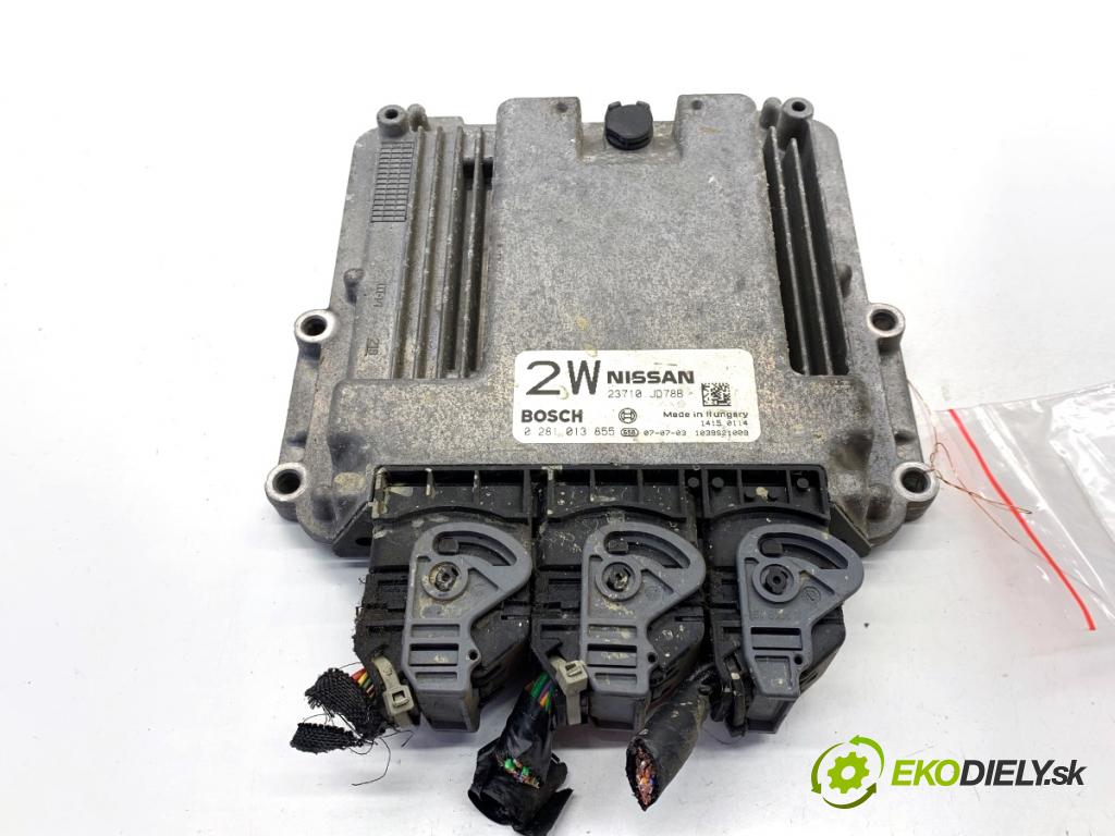 NISSAN QASHQAI J10 SUV 2007 110 kW 2.0 dCi 1995 riadiaca jednotka Motor 23710JD78B (Riadiaca jednotka)