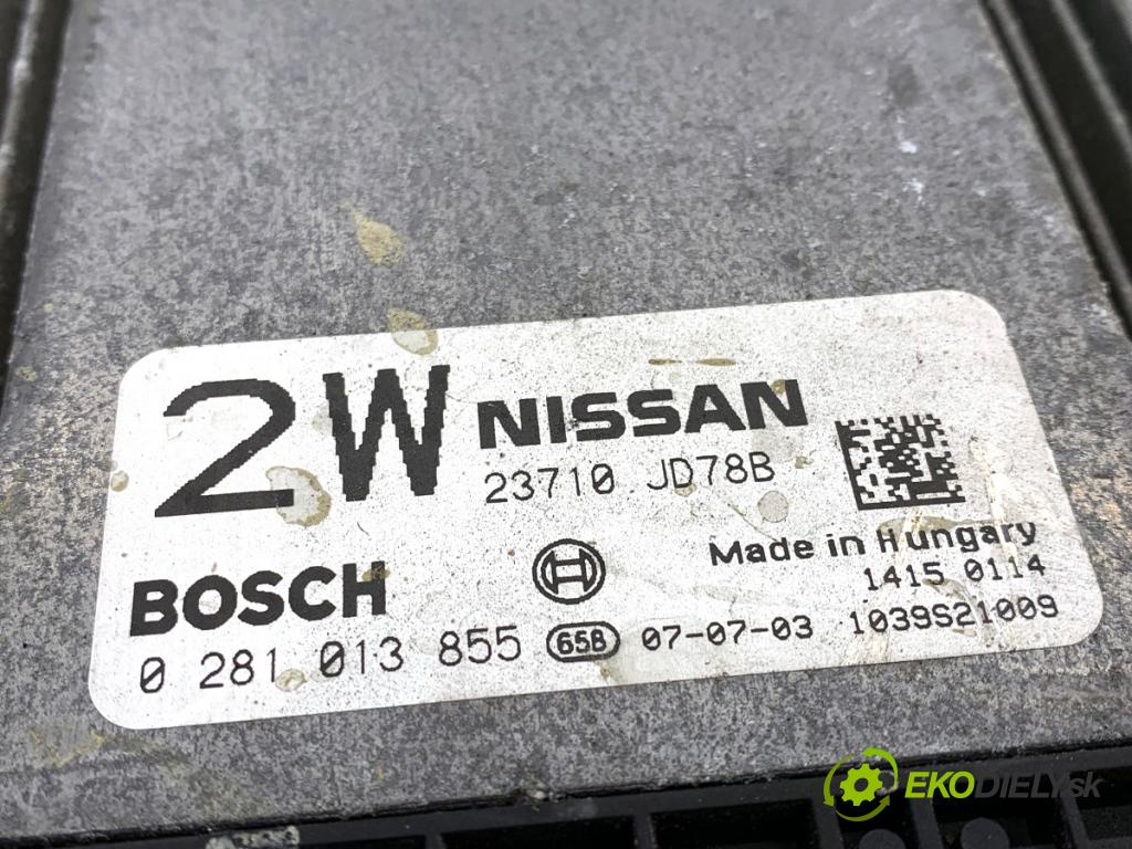 NISSAN QASHQAI J10 SUV 2007 110 kW 2.0 dCi 1995 řídící jednotka motora 23710JD78B (Řídicí jednotka)