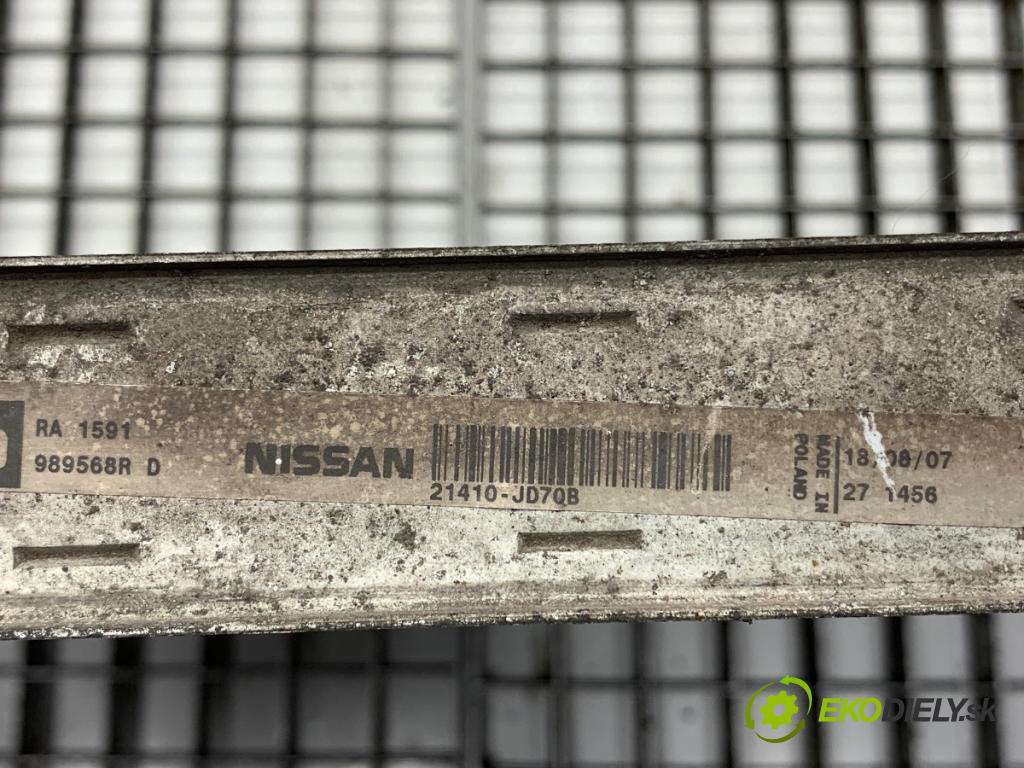 NISSAN QASHQAI J10 SUV 2007 110 kW 2.0 dCi 1995 Chladič vody 21410-JD70B (Chladič vody)