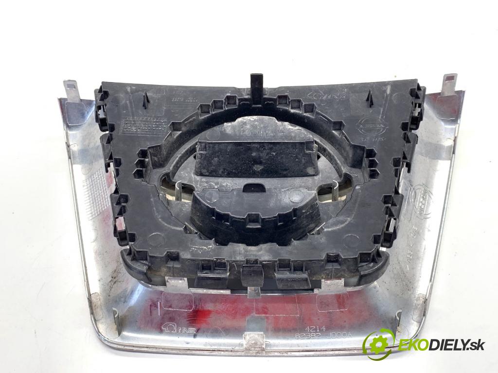 NISSAN QASHQAI J10 SUV 2007 110 kW 2.0 dCi 1995 mřížka maska 62382JD00A (Přední mřížka (maska chladiče))